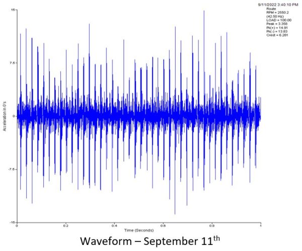 Case Study Diagnosing Bearing Failure w/ LUBExpert Static & Vibration