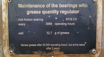 Bearing Grease Replenishment: Time VS Condition?